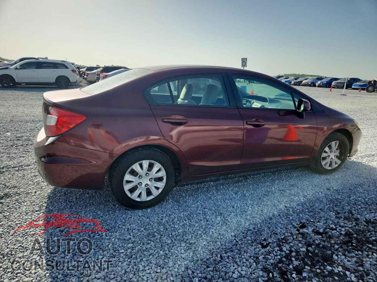 HONDA CIVIC 2012 - 2HGFB2F57CH532740