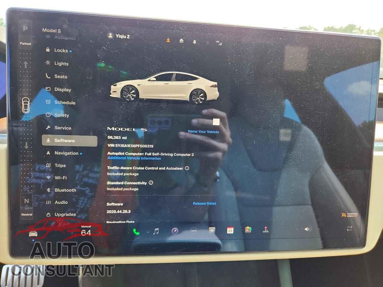 TESLA MODEL S 2023 - 5YJSA1E56PF500319