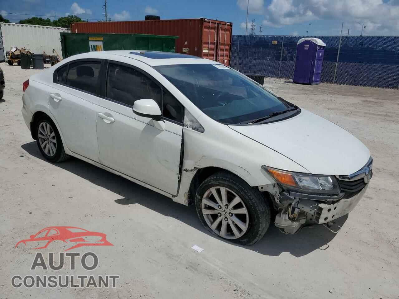 HONDA CIVIC 2012 - 19XFB2F86CE093583