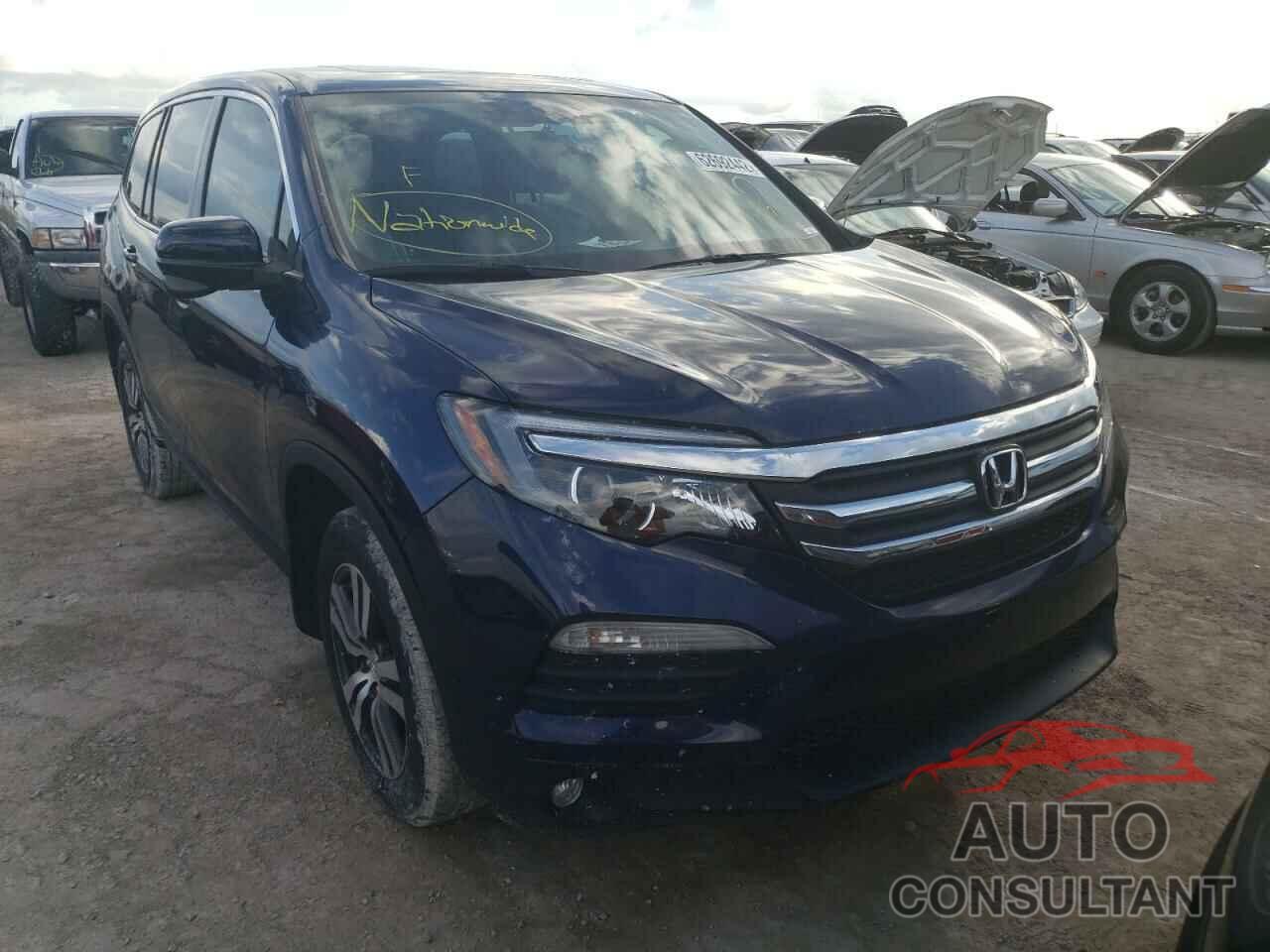 HONDA PILOT 2016 - 5FNYF6H51GB050051