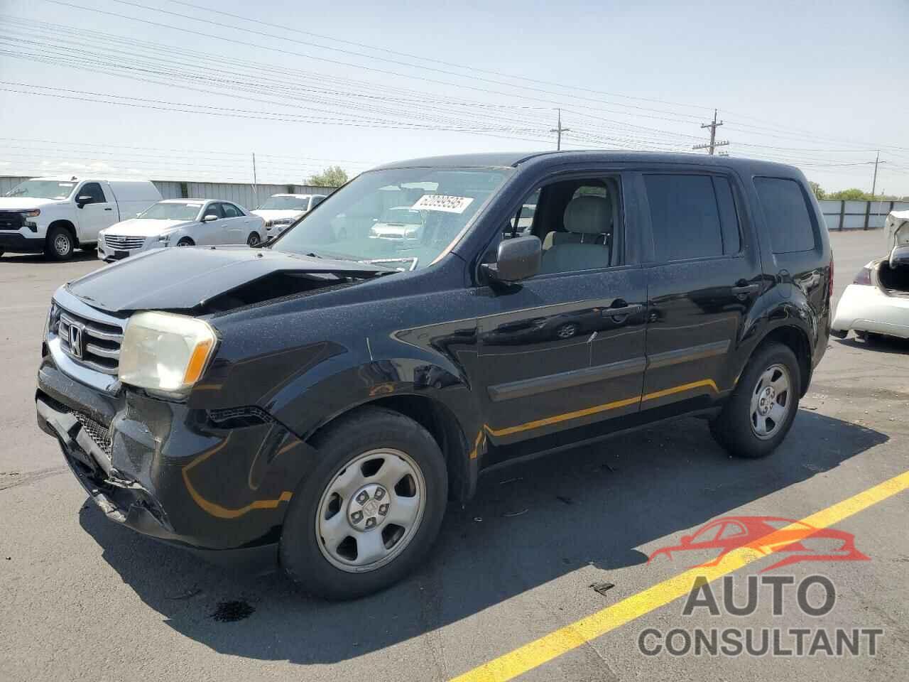 HONDA PILOT 2013 - 5FNYF4H27DB084100