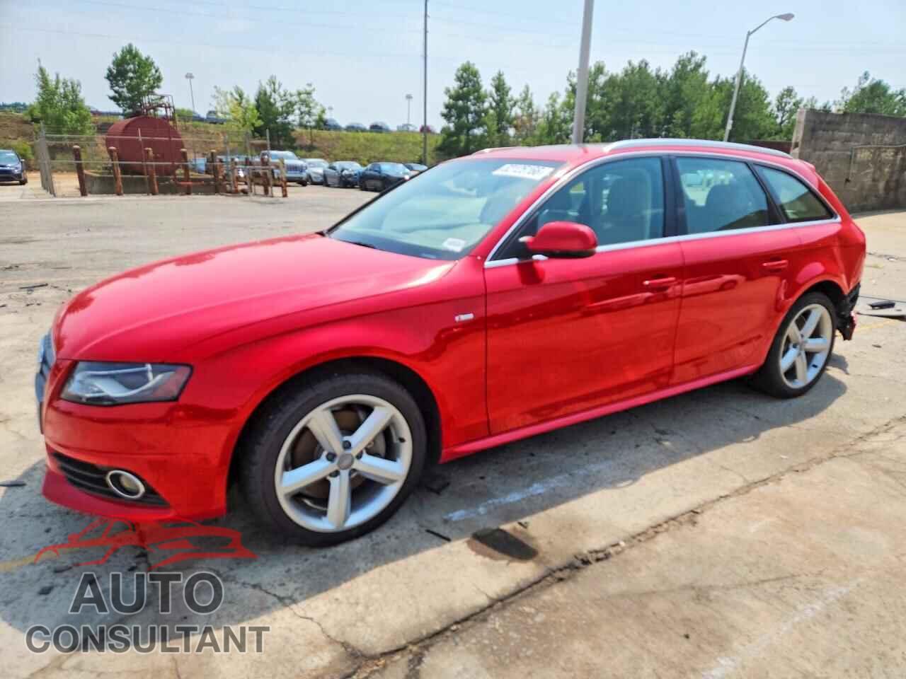 AUDI A4 2012 - WAU4FBFL3CA082685