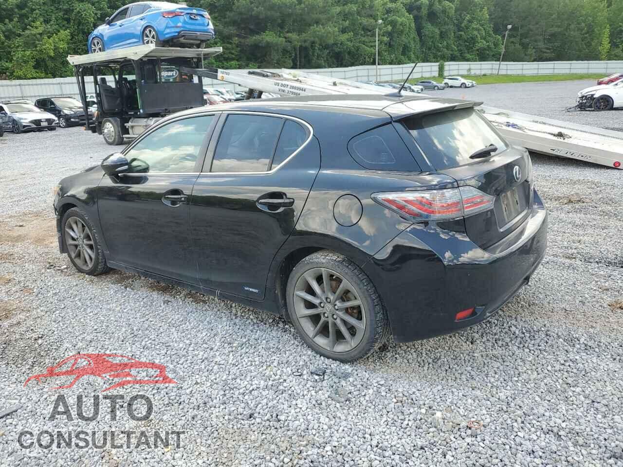 LEXUS CT 200 2012 - JTHKD5BH0C2106405