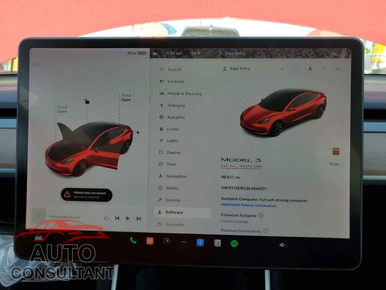 TESLA MODEL 3 2020 - 5YJ3E1EC8LF641071