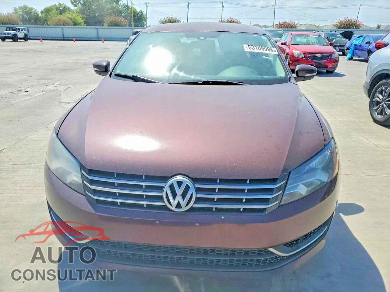 VOLKSWAGEN PASSAT 2013 - 1VWAP7A3XDC044509