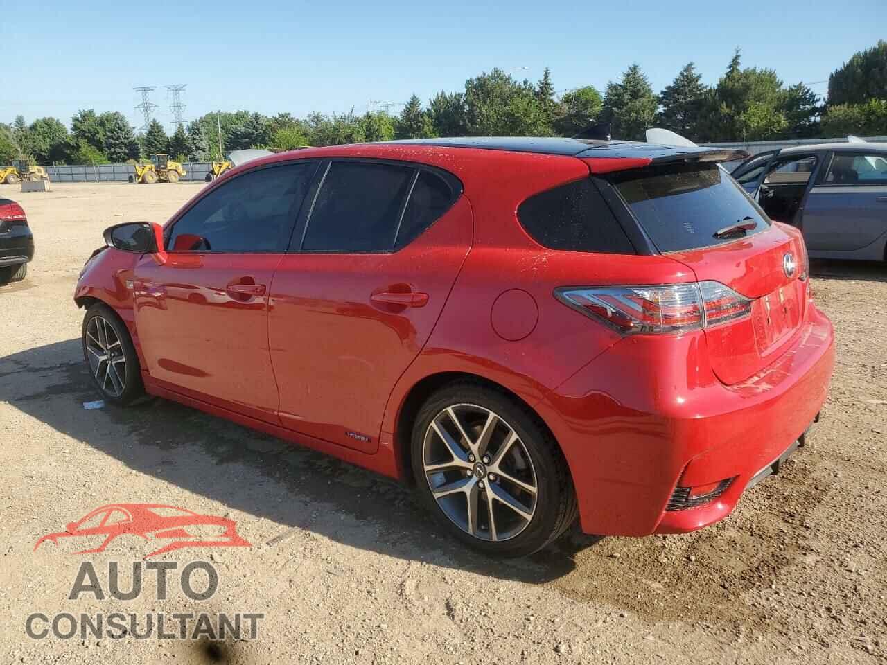 LEXUS CT 200 2014 - JTHKD5BH7E2187616