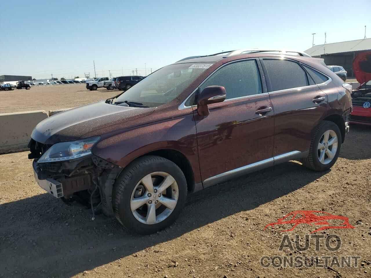 LEXUS RX350 2013 - 2T2BK1BAXDC186099