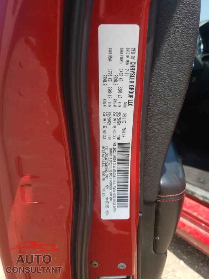 DODGE DURANGO 2011 - 1D4SE6GT2BC682705