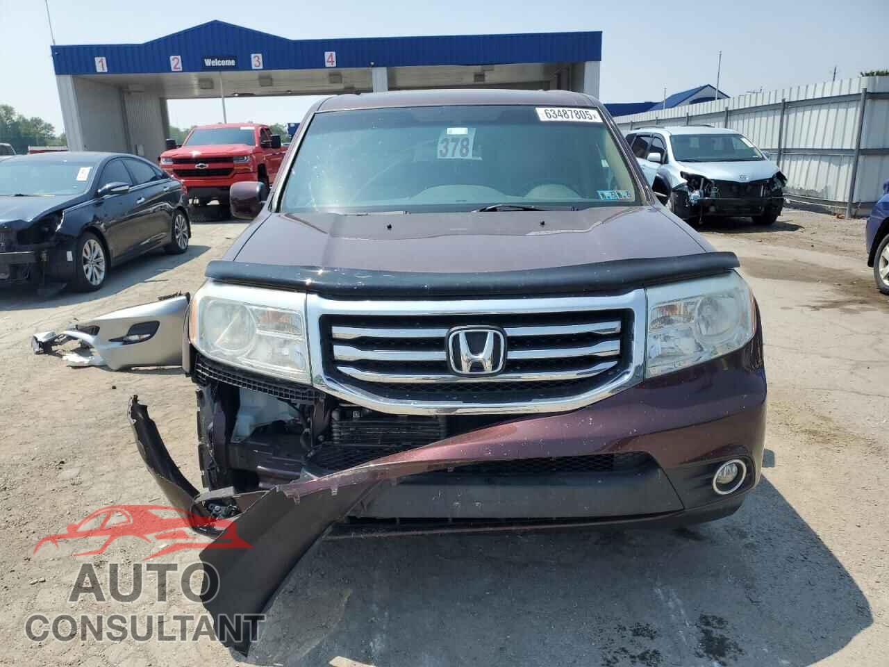 HONDA PILOT 2014 - 5FNYF4H52EB052330