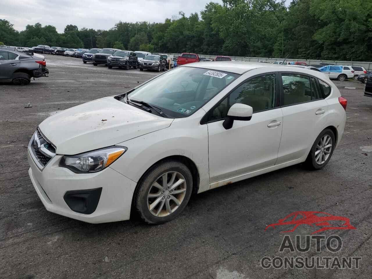SUBARU IMPREZA 2012 - JF1GPAC60CH200985
