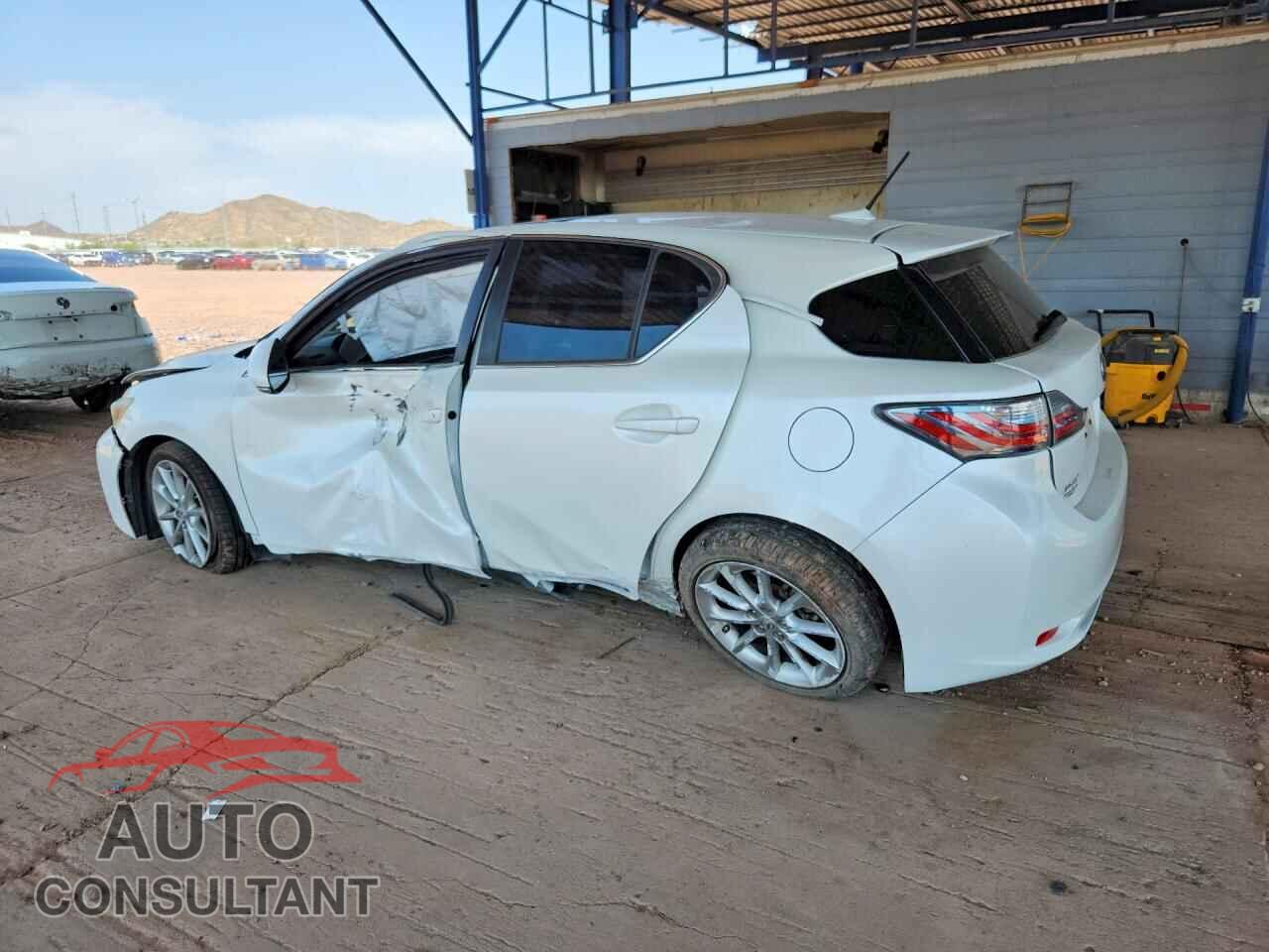 LEXUS CT 200 2012 - JTHKD5BH2C2095987