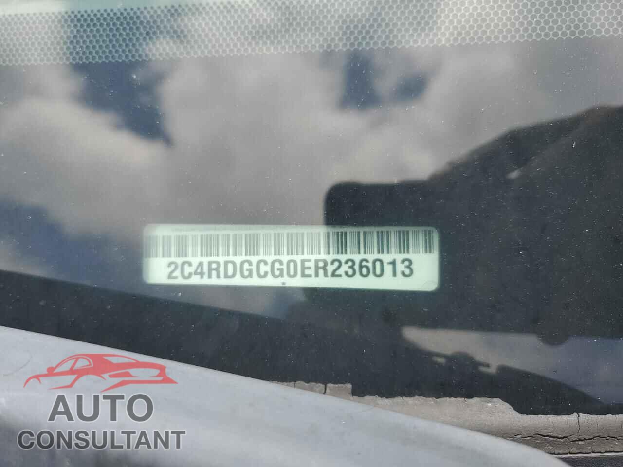 DODGE CARAVAN 2014 - 2C4RDGCG0ER236013