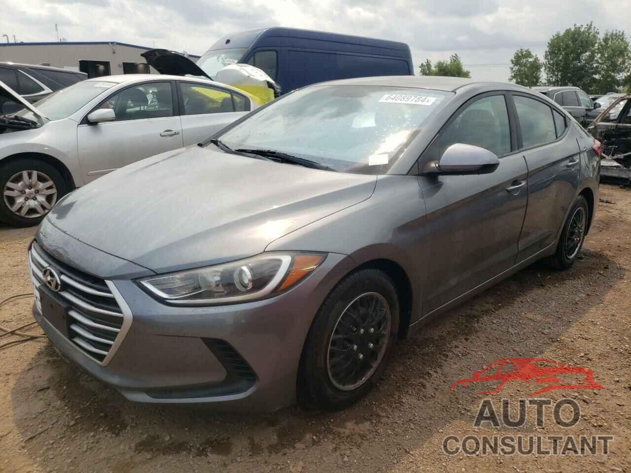 HYUNDAI ELANTRA 2018 - KMHD74LF0JU452945