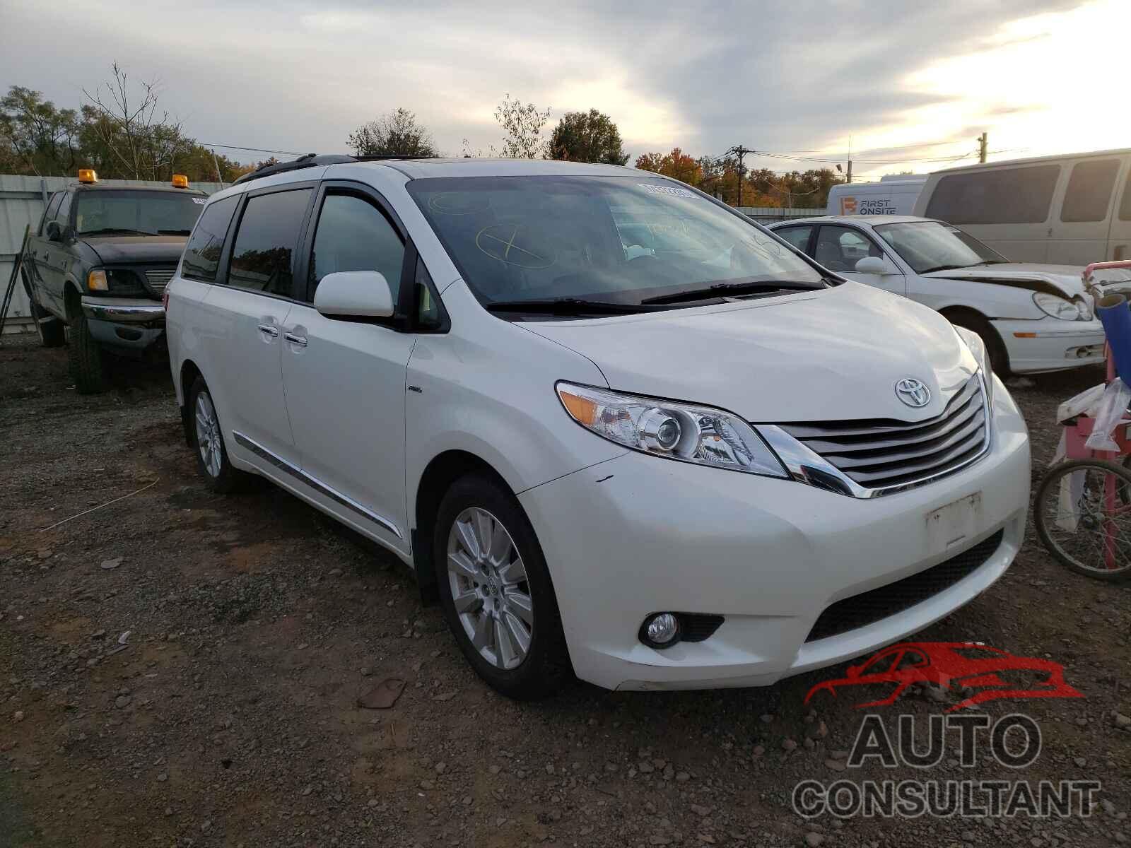 TOYOTA SIENNA 2017 - 5TDDZ3DC8HS160360