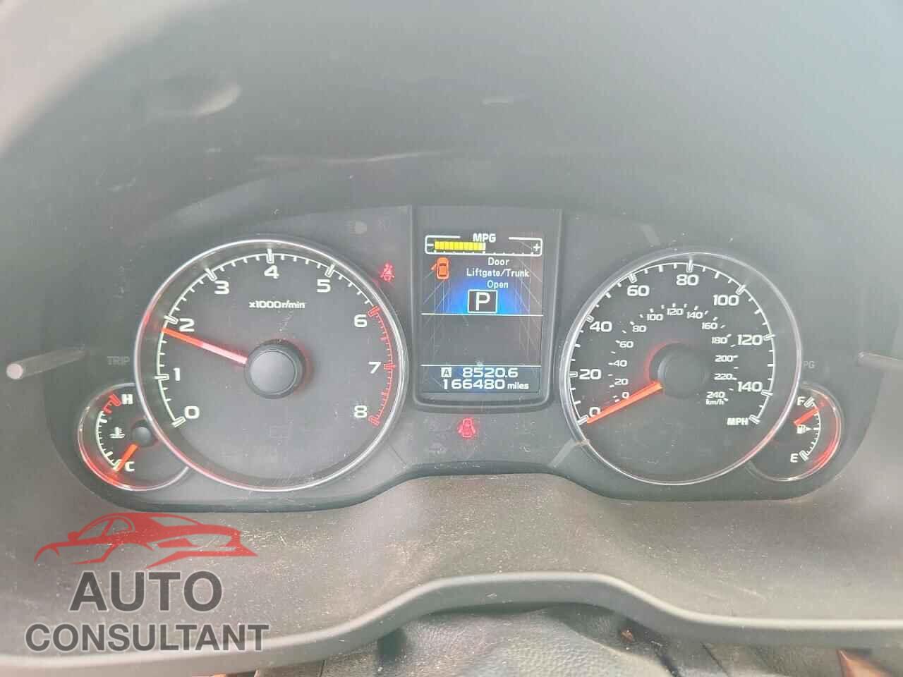 SUBARU OUTBACK 2014 - 4S4BRBLCXE3202796