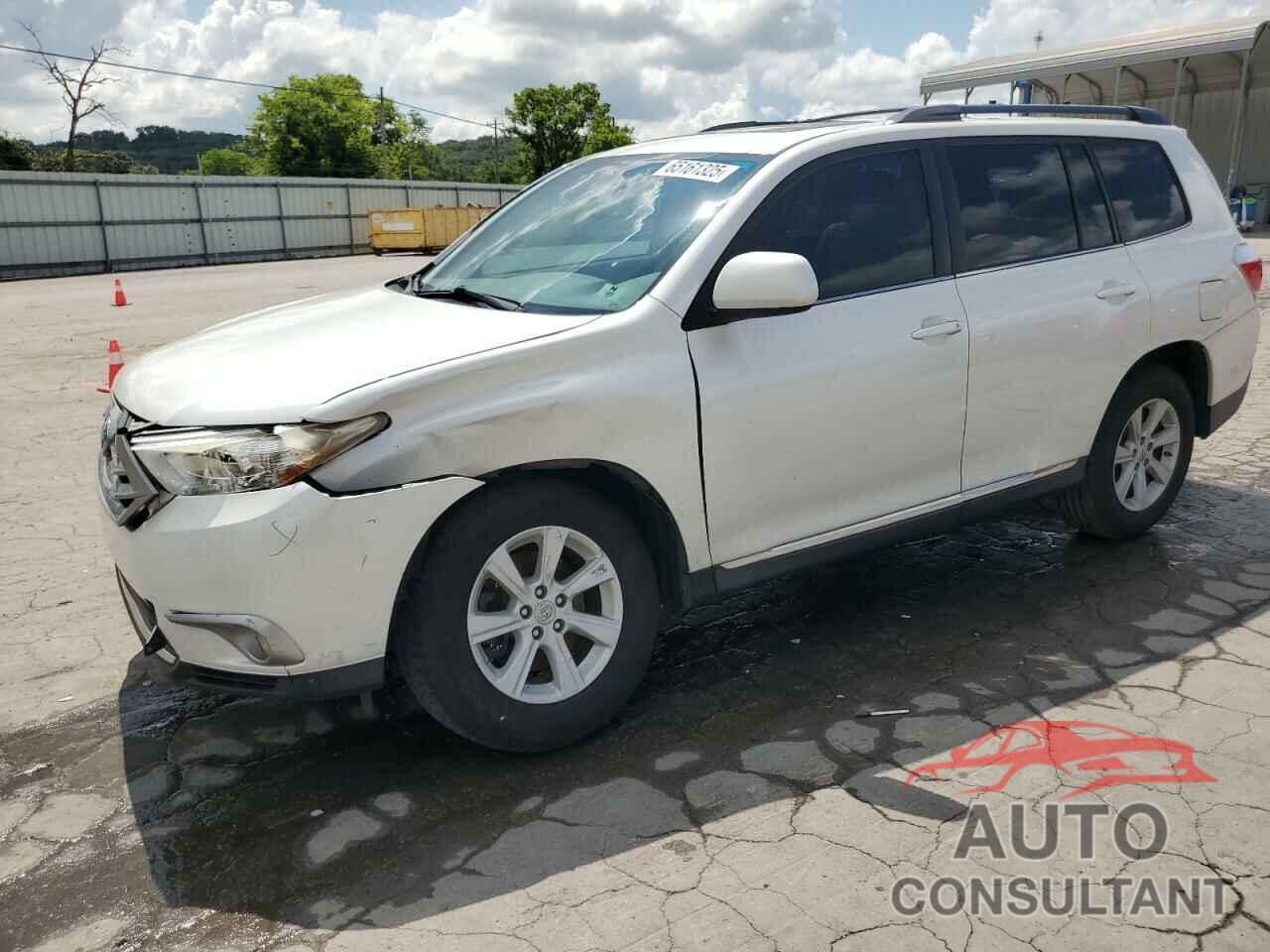 TOYOTA HIGHLANDER 2012 - 5TDZK3EH5CS076249