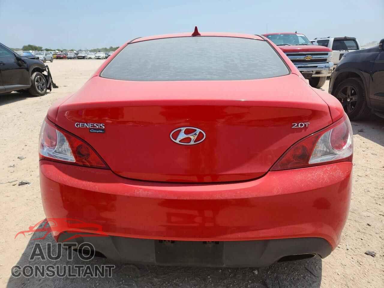 HYUNDAI GENESIS 2012 - KMHHT6KD3CU078469
