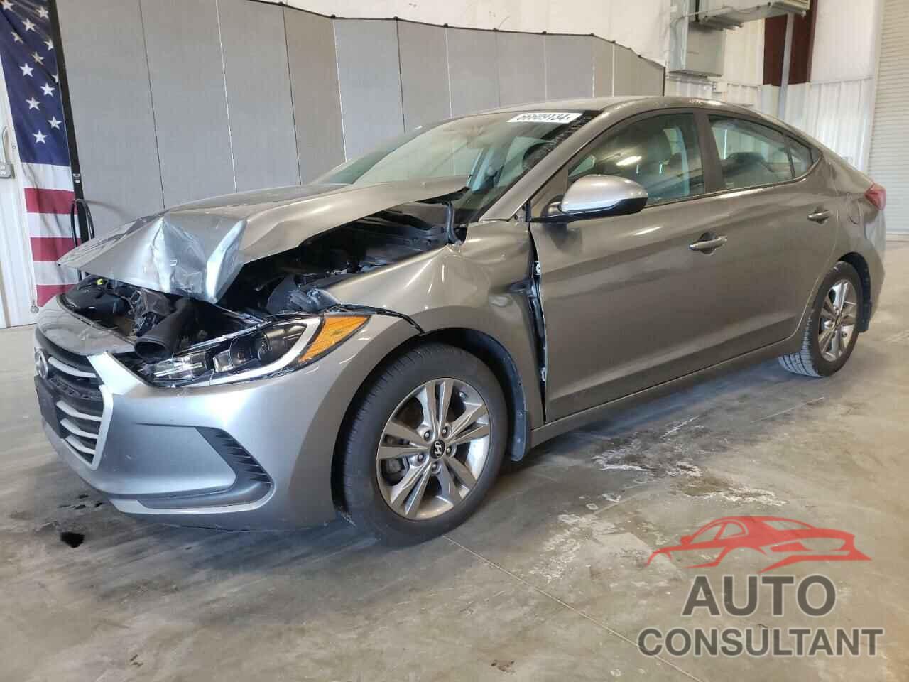 HYUNDAI ELANTRA 2018 - KMHD84LF9JU451595