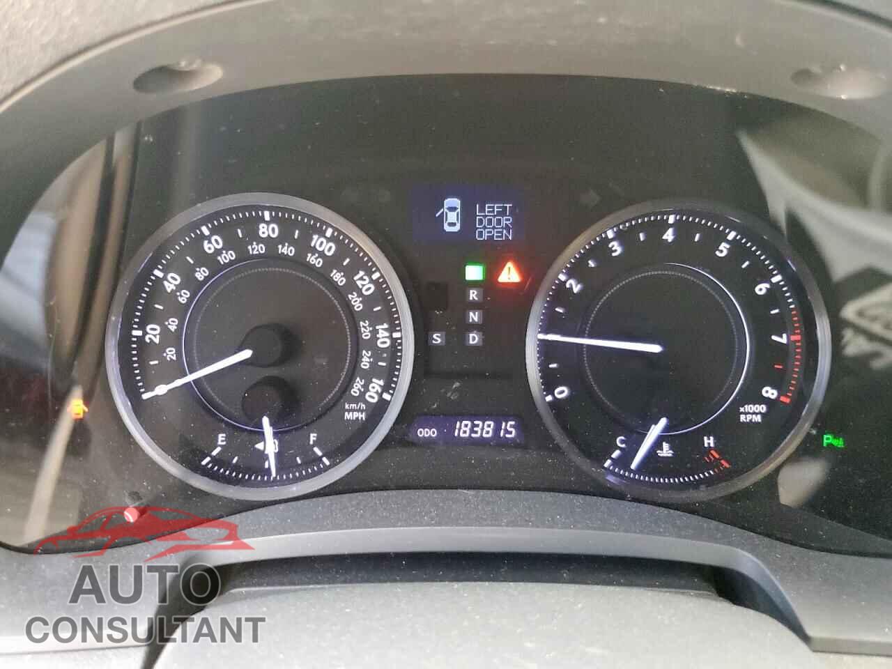 LEXUS IS 2011 - JTHFF2C22B2514682