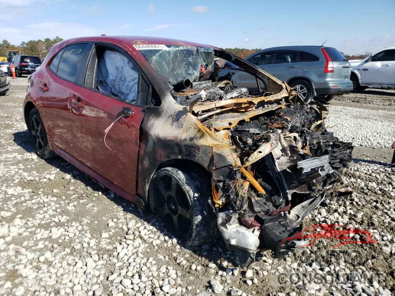 TOYOTA COROLLA 2019 - JTNK4RBE0K3043891