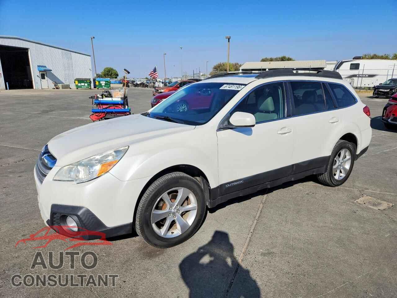 SUBARU OUTBACK 2014 - 4S4BRBLC3E3325291