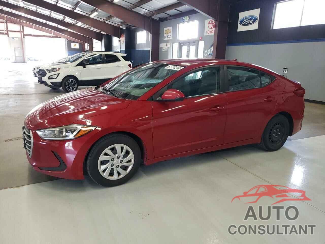 HYUNDAI ELANTRA 2017 - KMHD74LF7HU394553