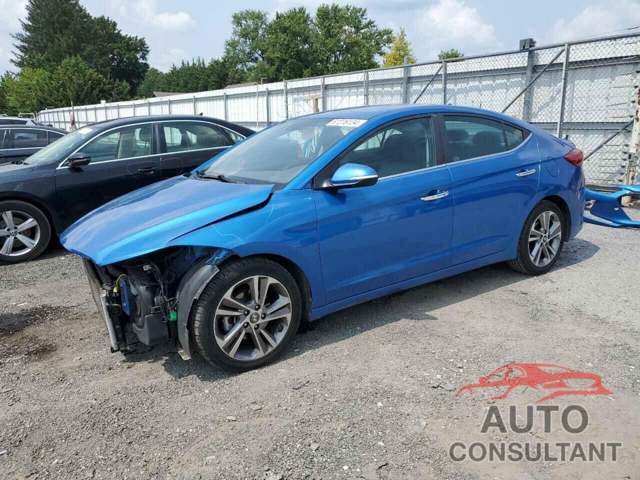 HYUNDAI ELANTRA 2017 - KMHD84LF8HU283295