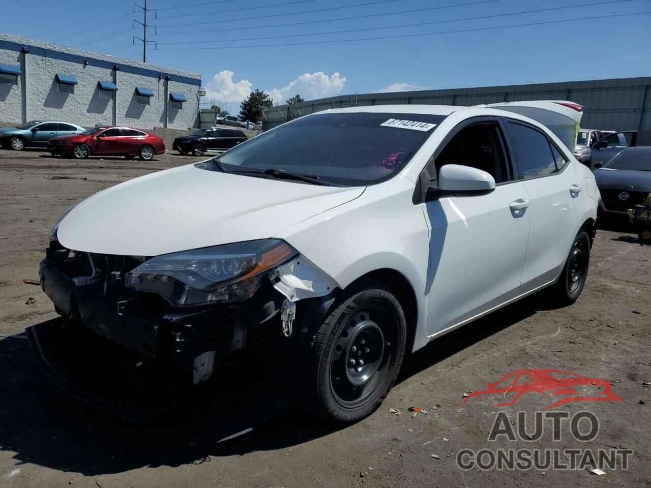TOYOTA COROLLA 2018 - 2T1BURHE5JC088746