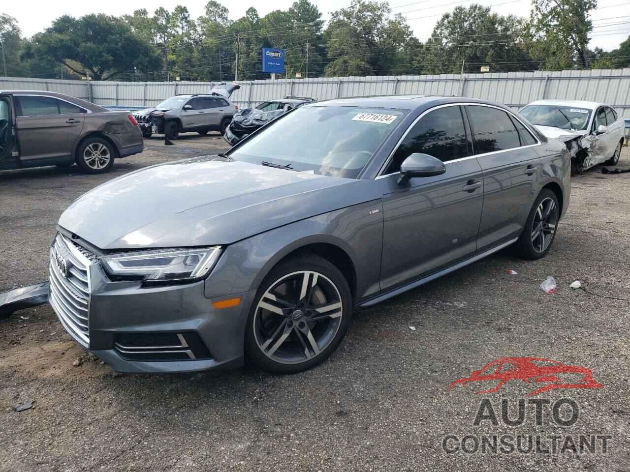 AUDI A4 2017 - WAULNAF45HA003106