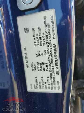 TESLA MODEL 3 2023 - 5YJ3E1EA0PF618288
