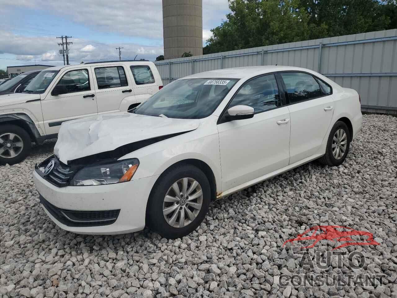 VOLKSWAGEN PASSAT 2013 - 1VWAH7A39DC079684