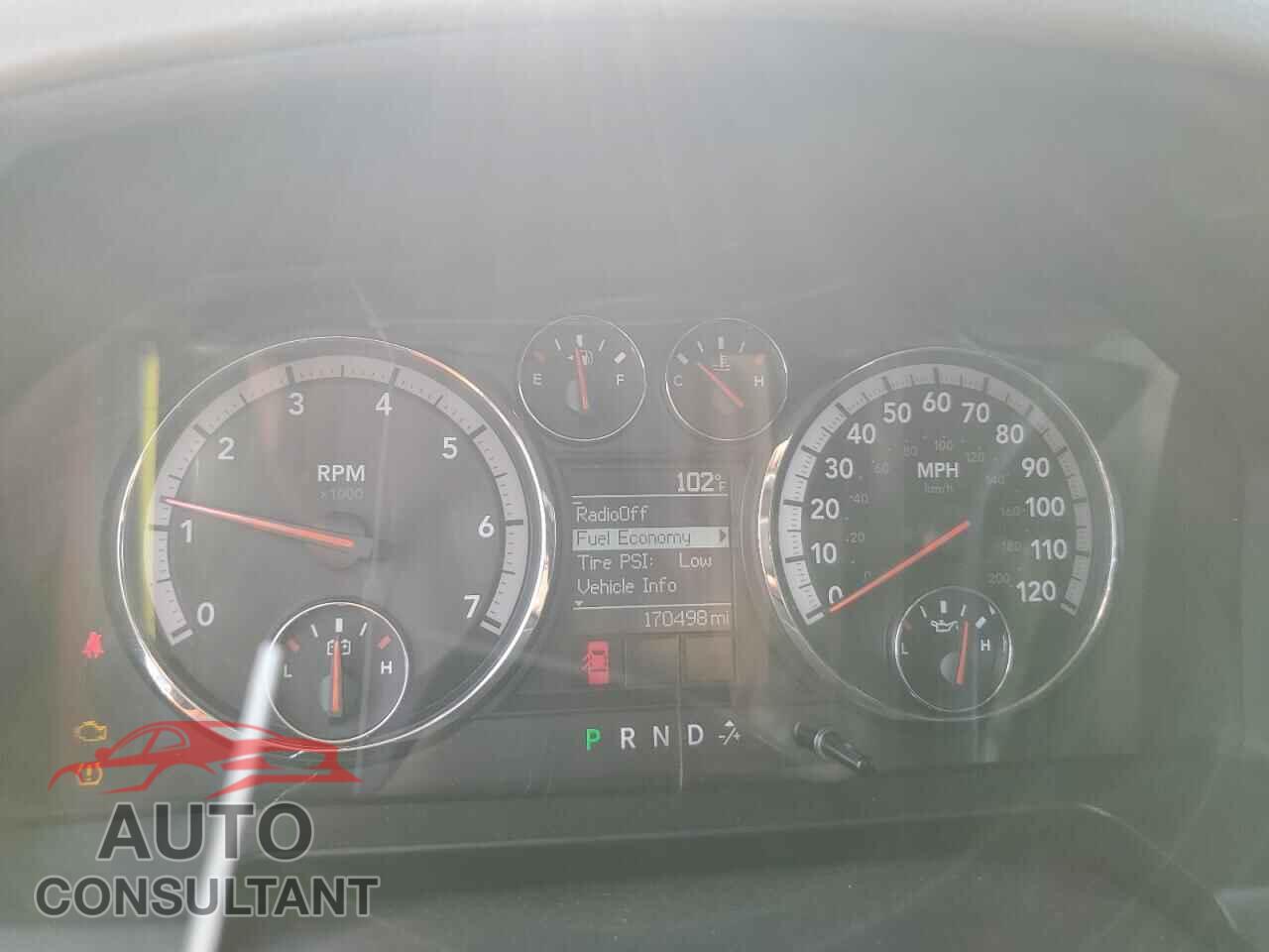 DODGE RAM 1500 2012 - 1C6RD7KTXCS261132