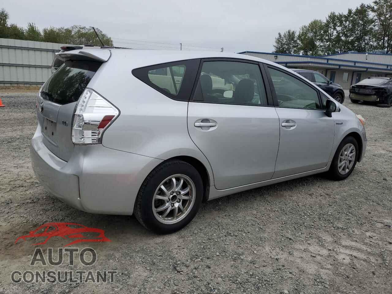 TOYOTA PRIUS 2012 - JTDZN3EUXC3154207