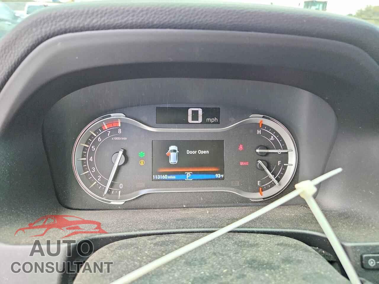 HONDA PILOT 2017 - 5FNYF5H36HB009876