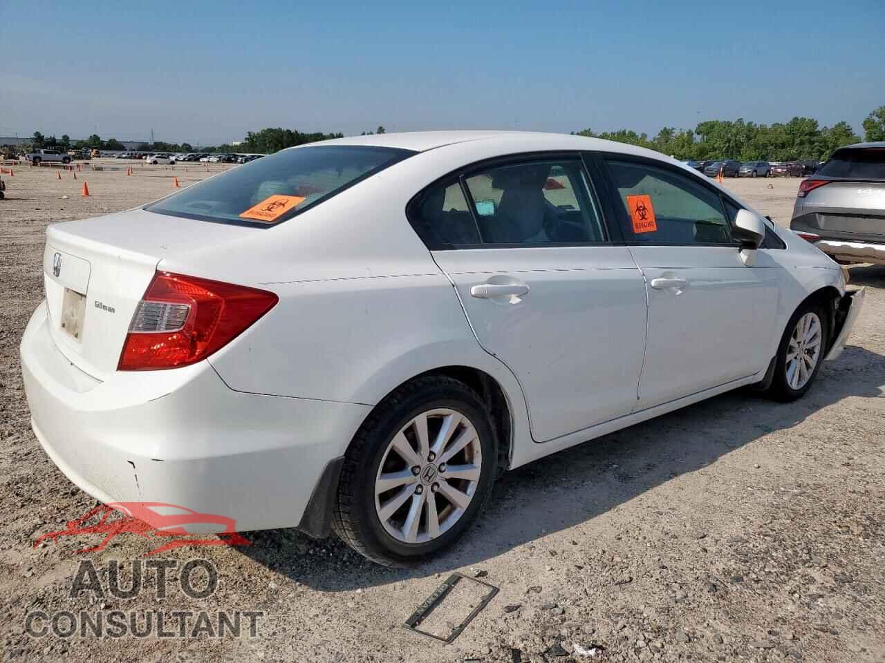 HONDA CIVIC 2012 - 19XFB2F88CE071309