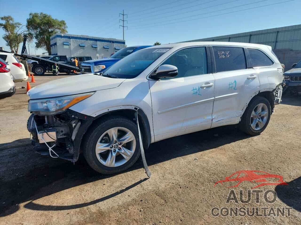 TOYOTA HIGHLANDER 2016 - 5TDDKRFH4GS236347