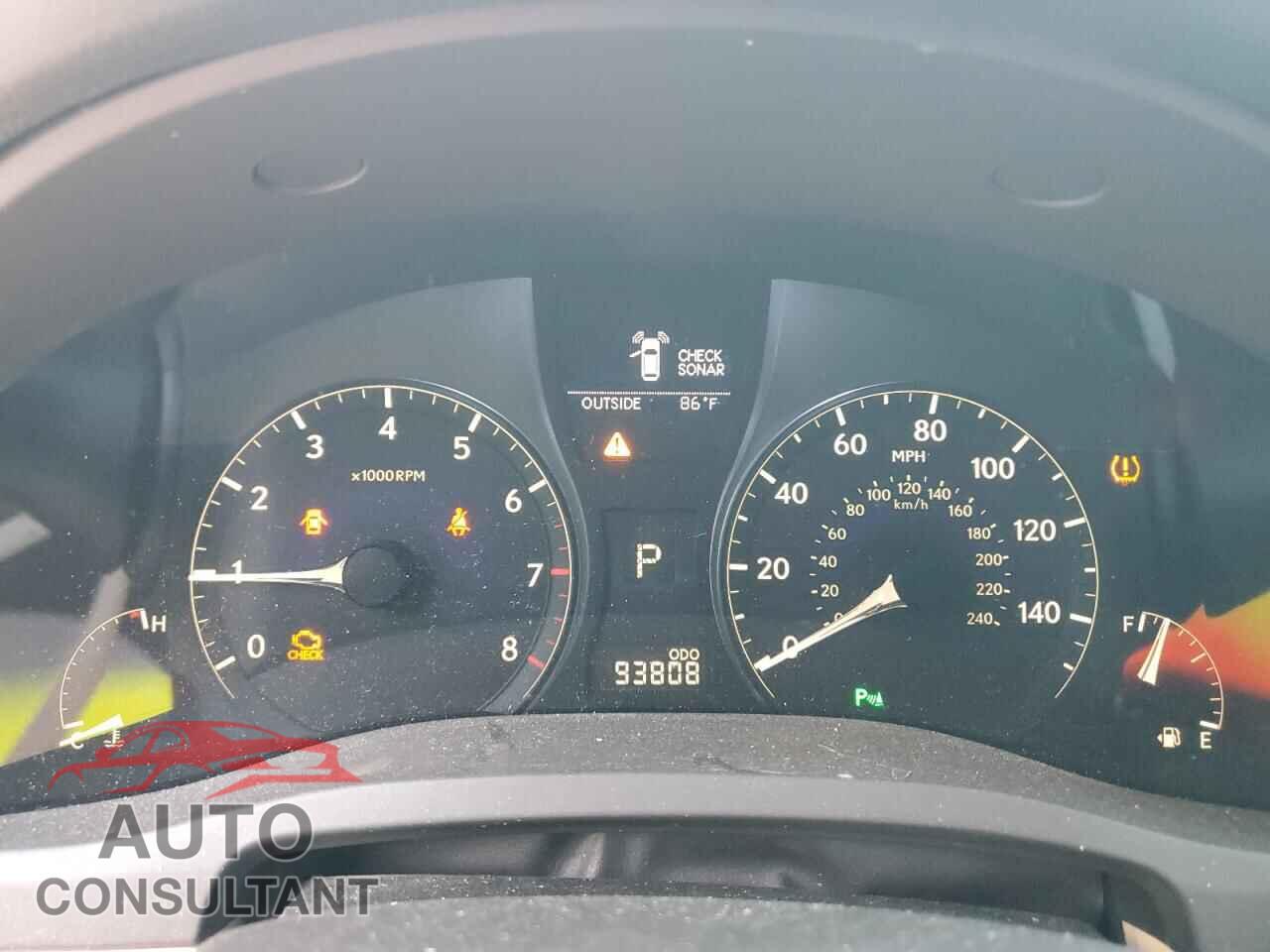 LEXUS RX350 2012 - 2T2ZK1BA8CC080618