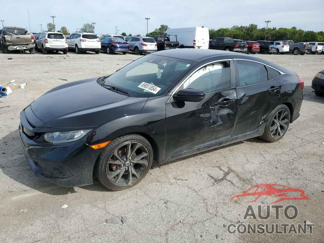 HONDA CIVIC 2019 - 2HGFC2F80KH566976