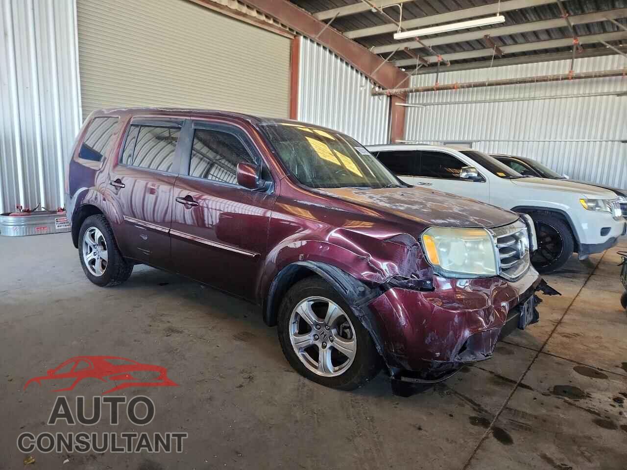 HONDA PILOT 2012 - 5FNYF3H51CB038572