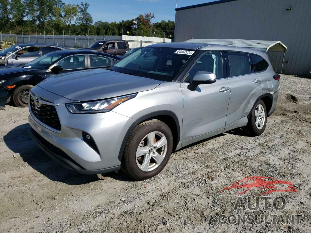 TOYOTA HIGHLANDER 2020 - 5TDZZRAH4LS501349