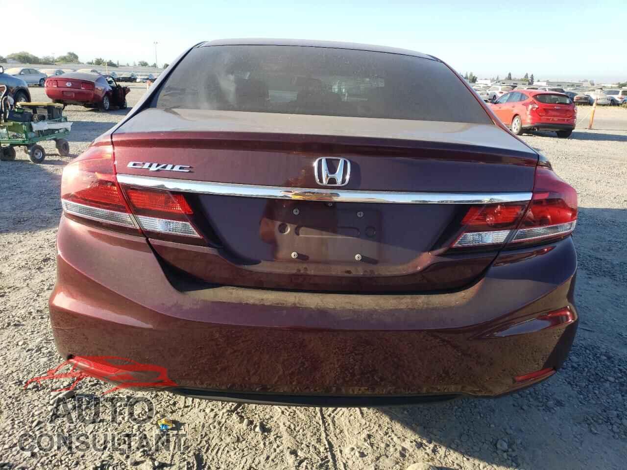HONDA CIVIC 2013 - 19XFB2F83DE236135