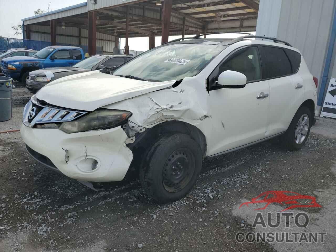 NISSAN MURANO 2009 - JN8AZ18U29W102065
