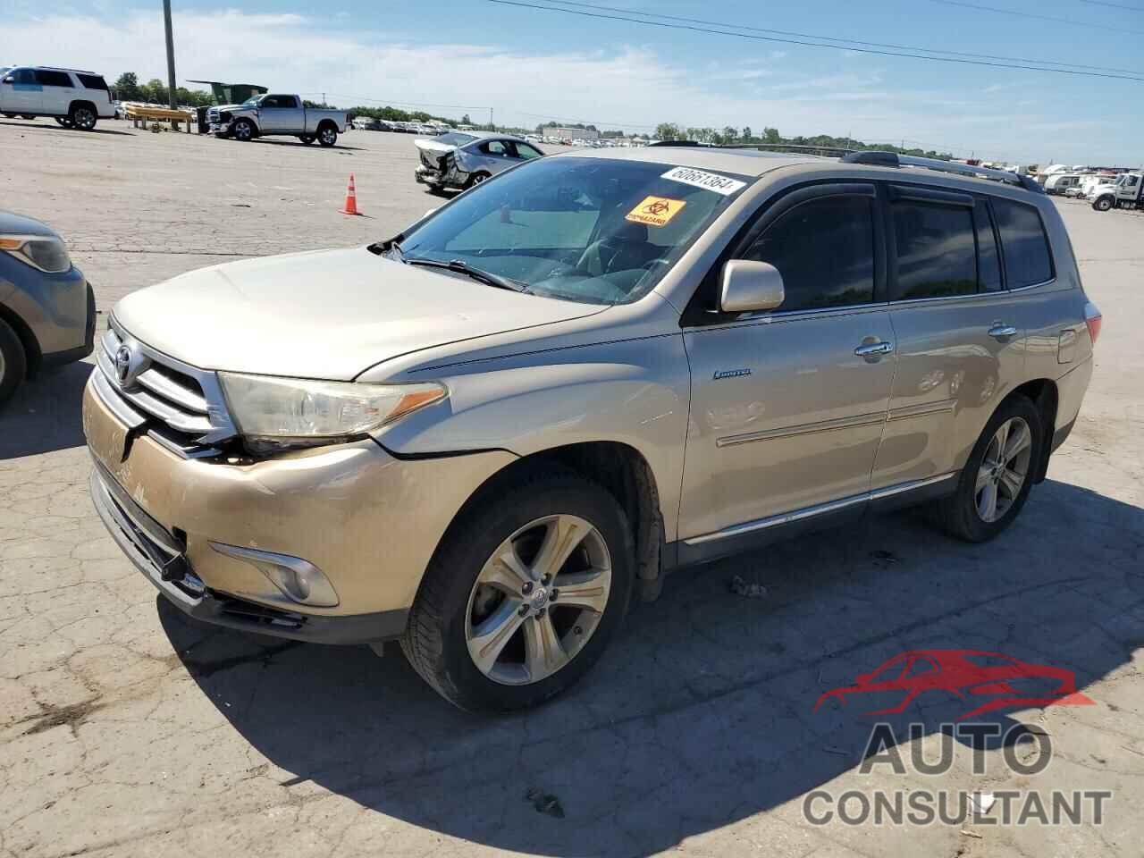 TOYOTA HIGHLANDER 2013 - 5TDYK3EH9DS097862