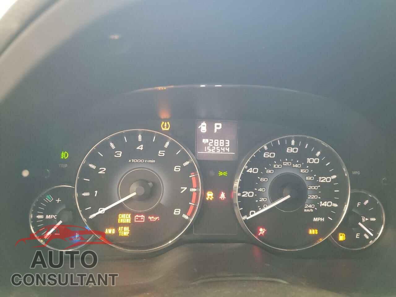 SUBARU LEGACY 2012 - 4S3BMBB60C3040236