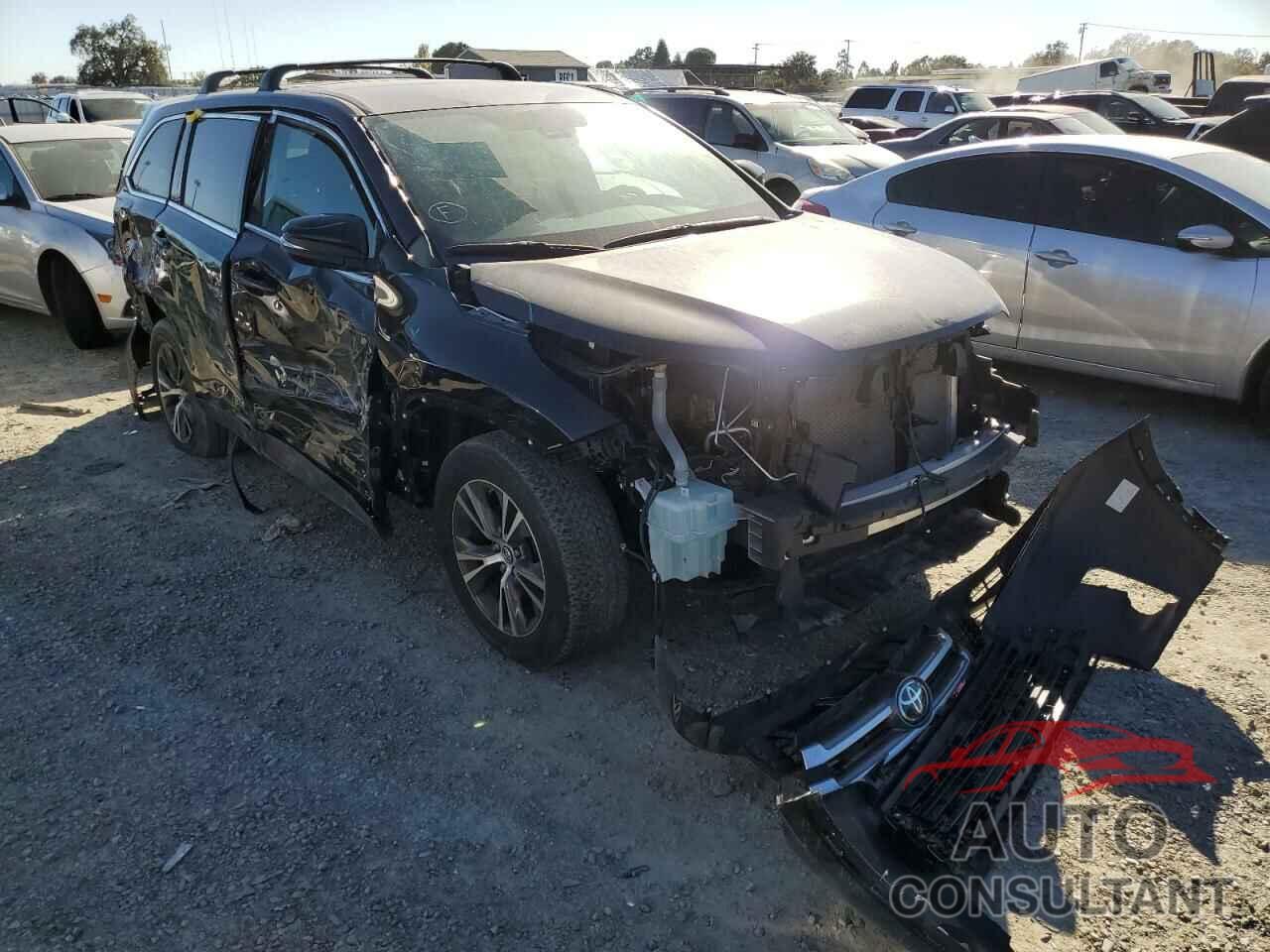 TOYOTA HIGHLANDER 2019 - 5TDZZRFH1KS347027