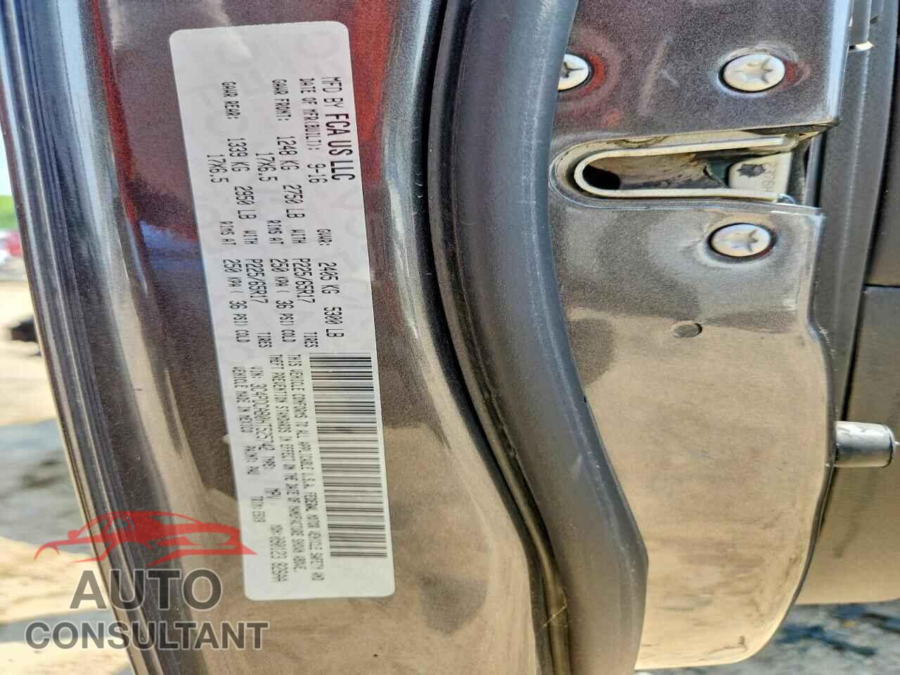 DODGE JOURNEY 2017 - 3C4PDCAB0HT525742