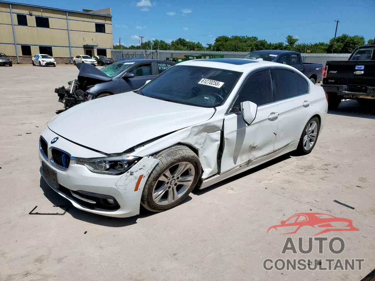 BMW 3 SERIES 2018 - WBA8B9C57JEE80972