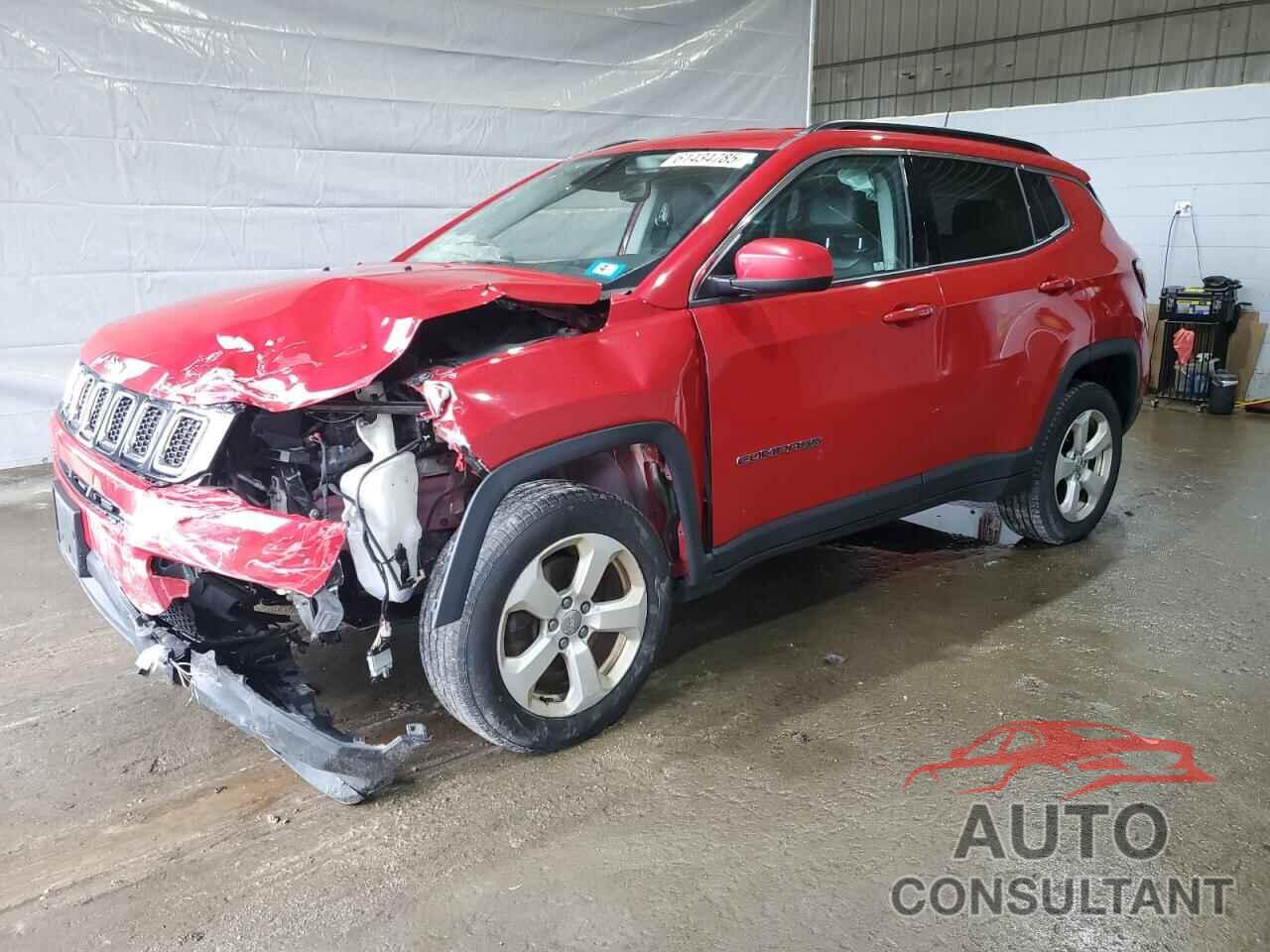 JEEP COMPASS 2019 - 3C4NJDBB8KT786774