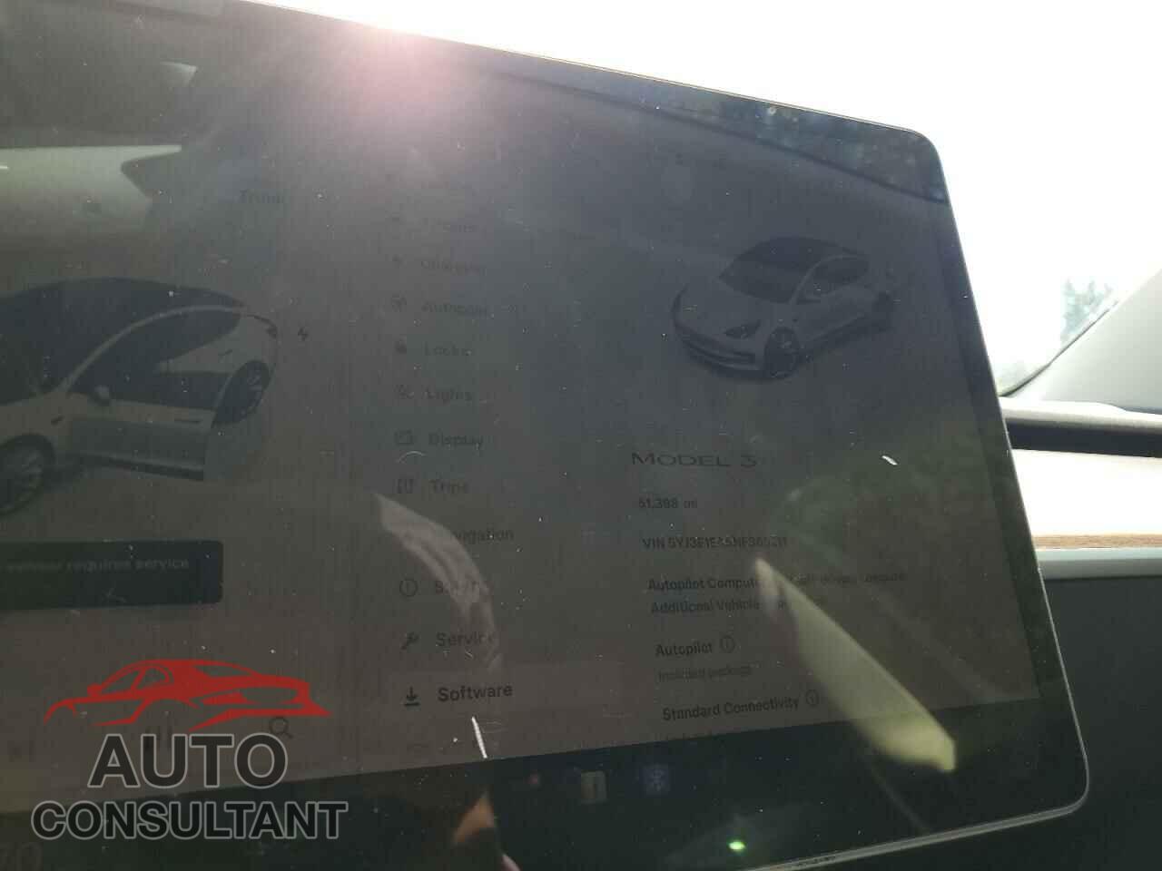TESLA MODEL 3 2022 - 5YJ3E1EA5NF369211