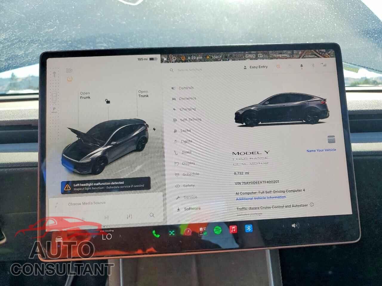 TESLA MODEL Y 2026 - 7SAYGDEEXTF400201